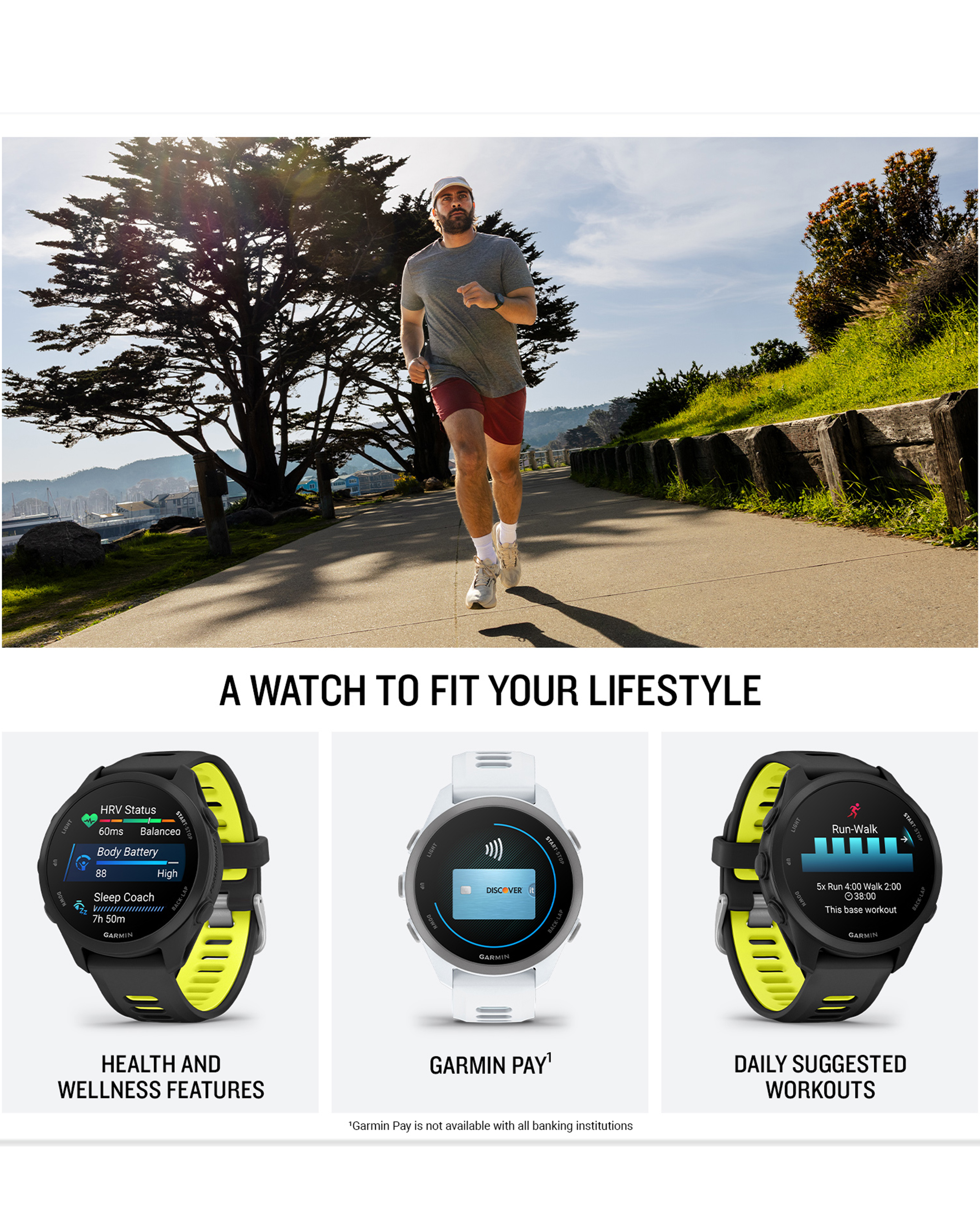 Garmin Forerunner 170 Smart Watch