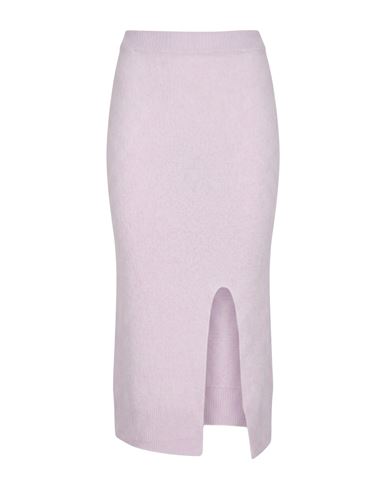 Woman Midi skirt Lilac Size ONESIZE Alpaca wool, Polyamide, Virgin Wool, Elastane