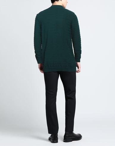 Man Cardigan Deep jade