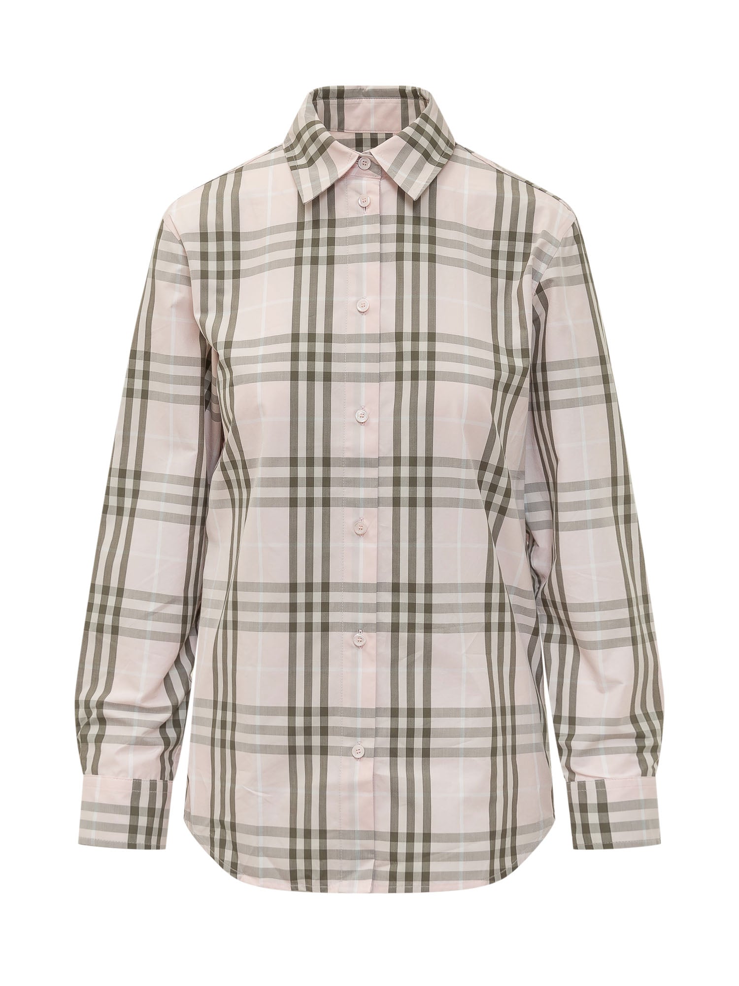 Checked Button-Down Shirt