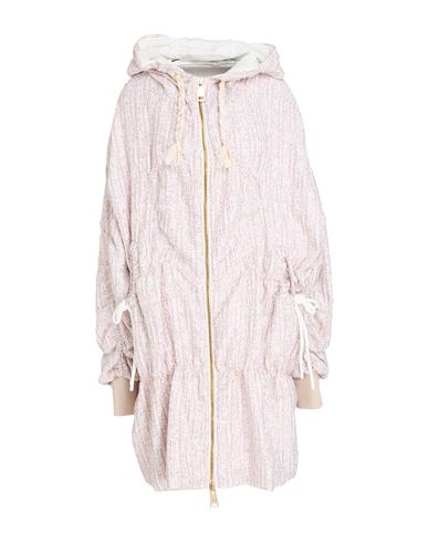 Woman Overcoat & Trench Coat Light pink Size 1 Cotton, Acrylic, Polyester, Polyamide