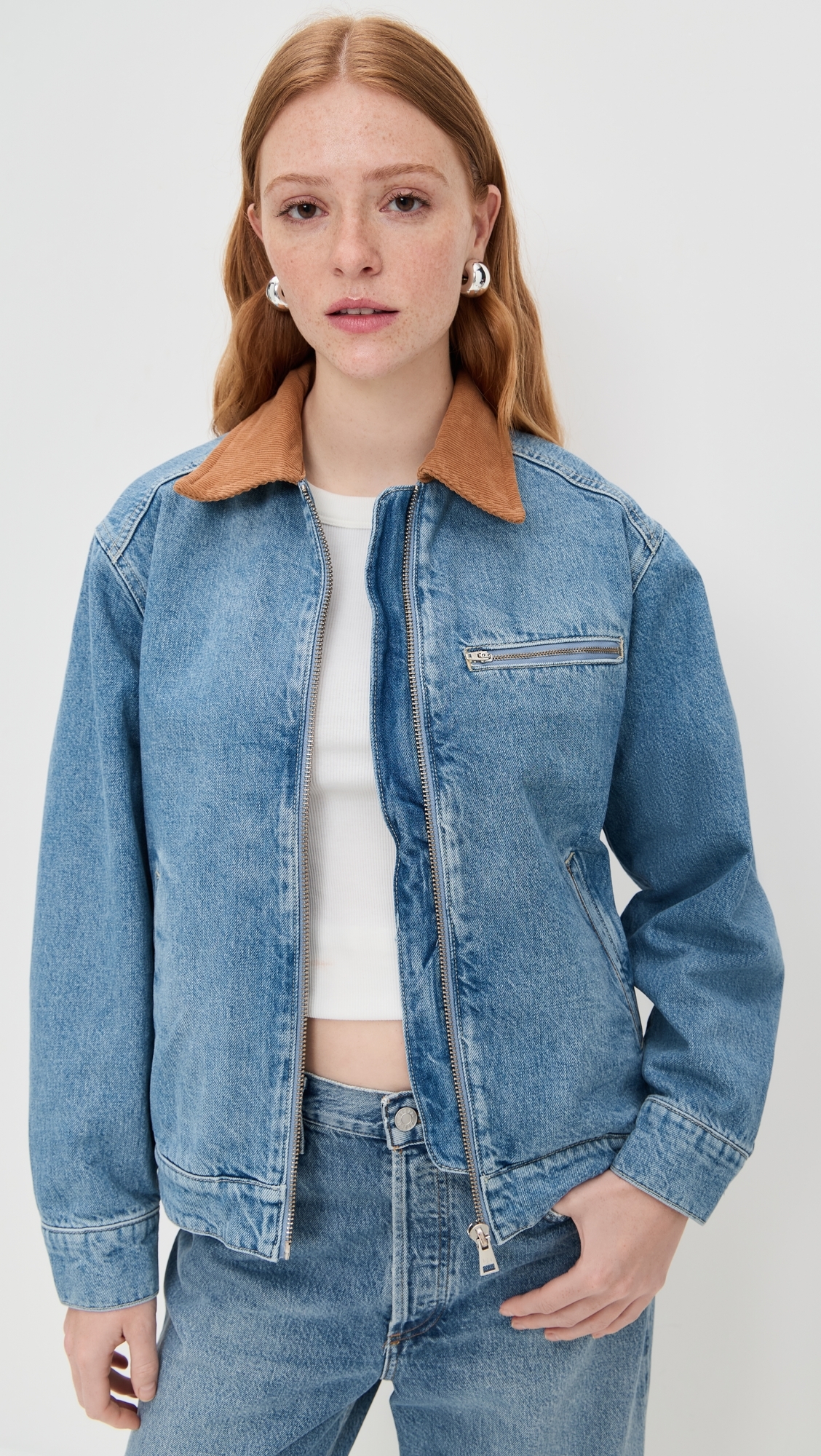 Reformation Harrison Utility Jacket Cooper