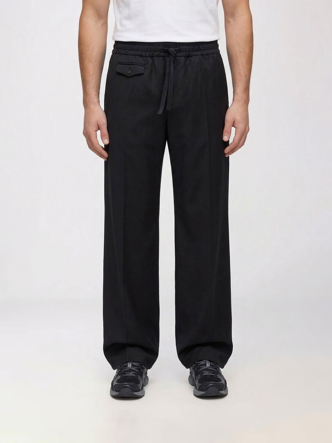 Pants Men color Black