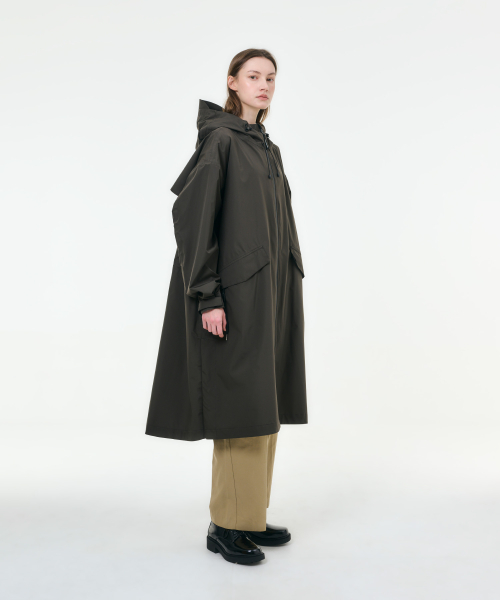 Mars Unisex Weather Coat Essential Collection Dark Khaki