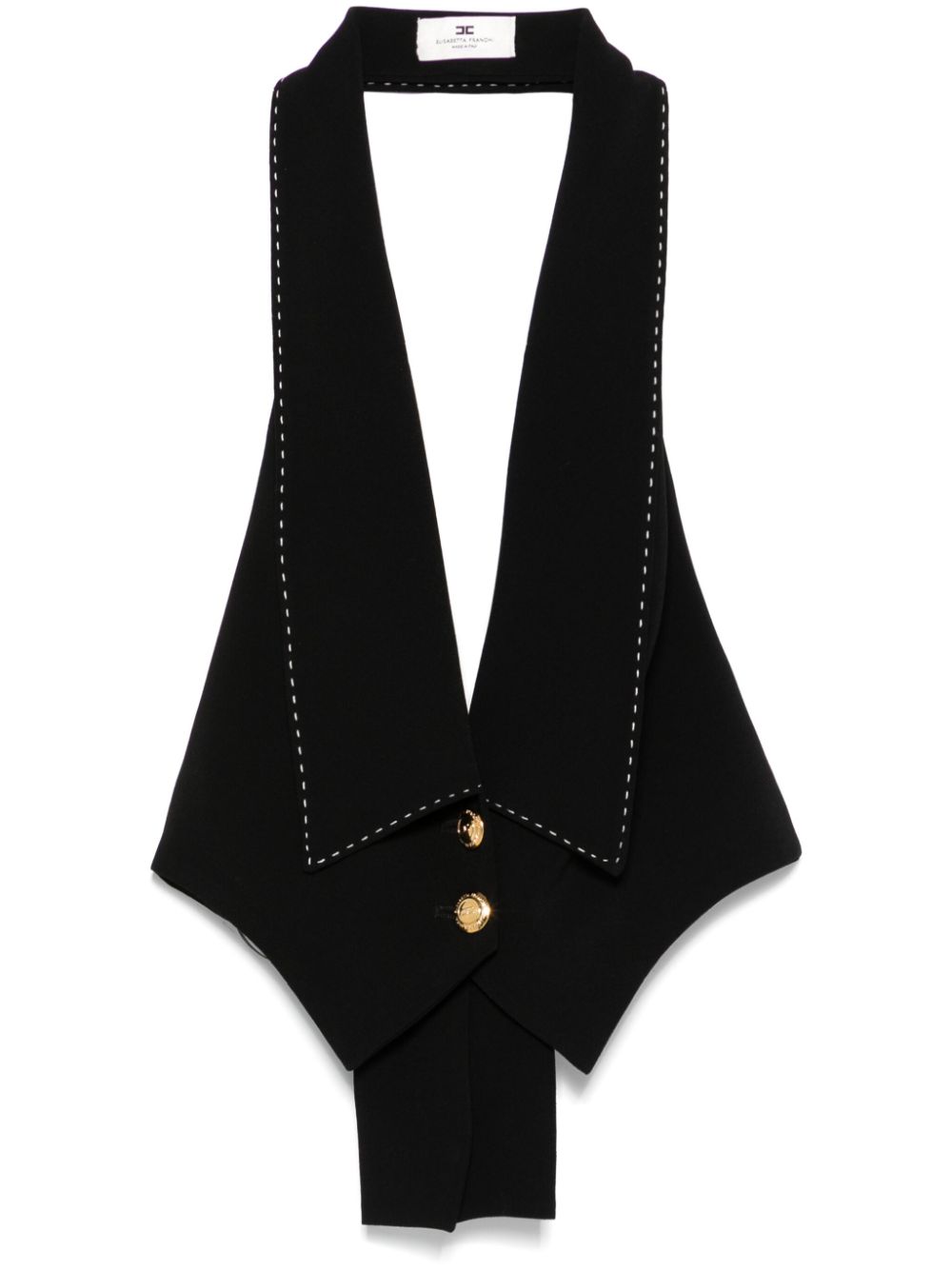 V-neck waistcoat - Blue