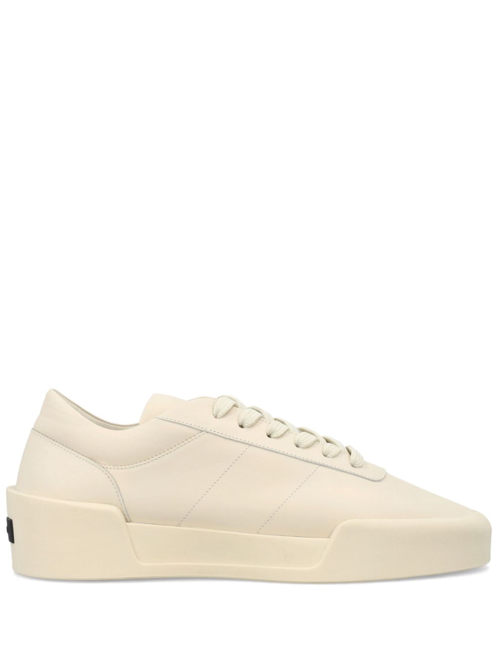 Aerobic Low leather sneakers - Neutrals
