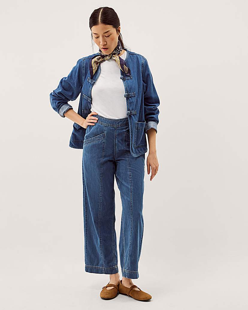 Monsoon Harper Regular Wide Leg Jean