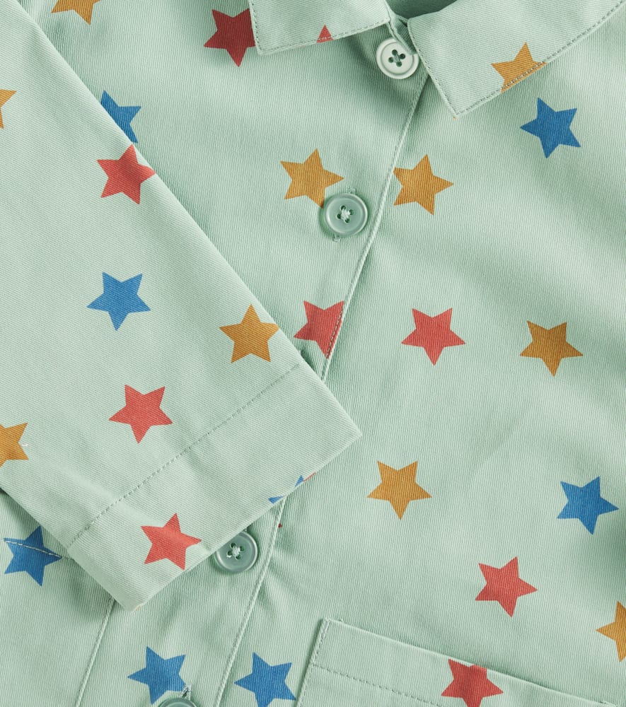 Konges Sløjd Fen printed cotton canvas jacket