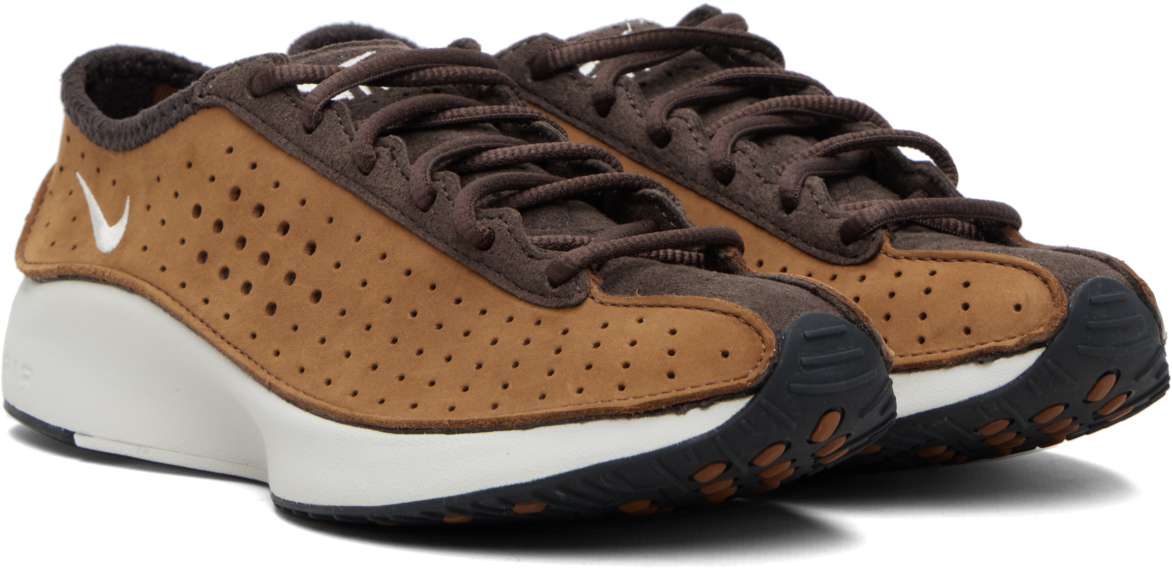 Tan & Brown Air Superfly Sneakers