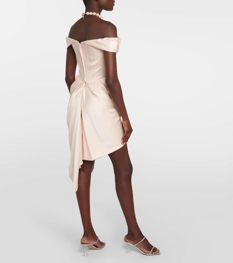Vivienne Westwood Bridal Nova Cora crêpe satin minidress
