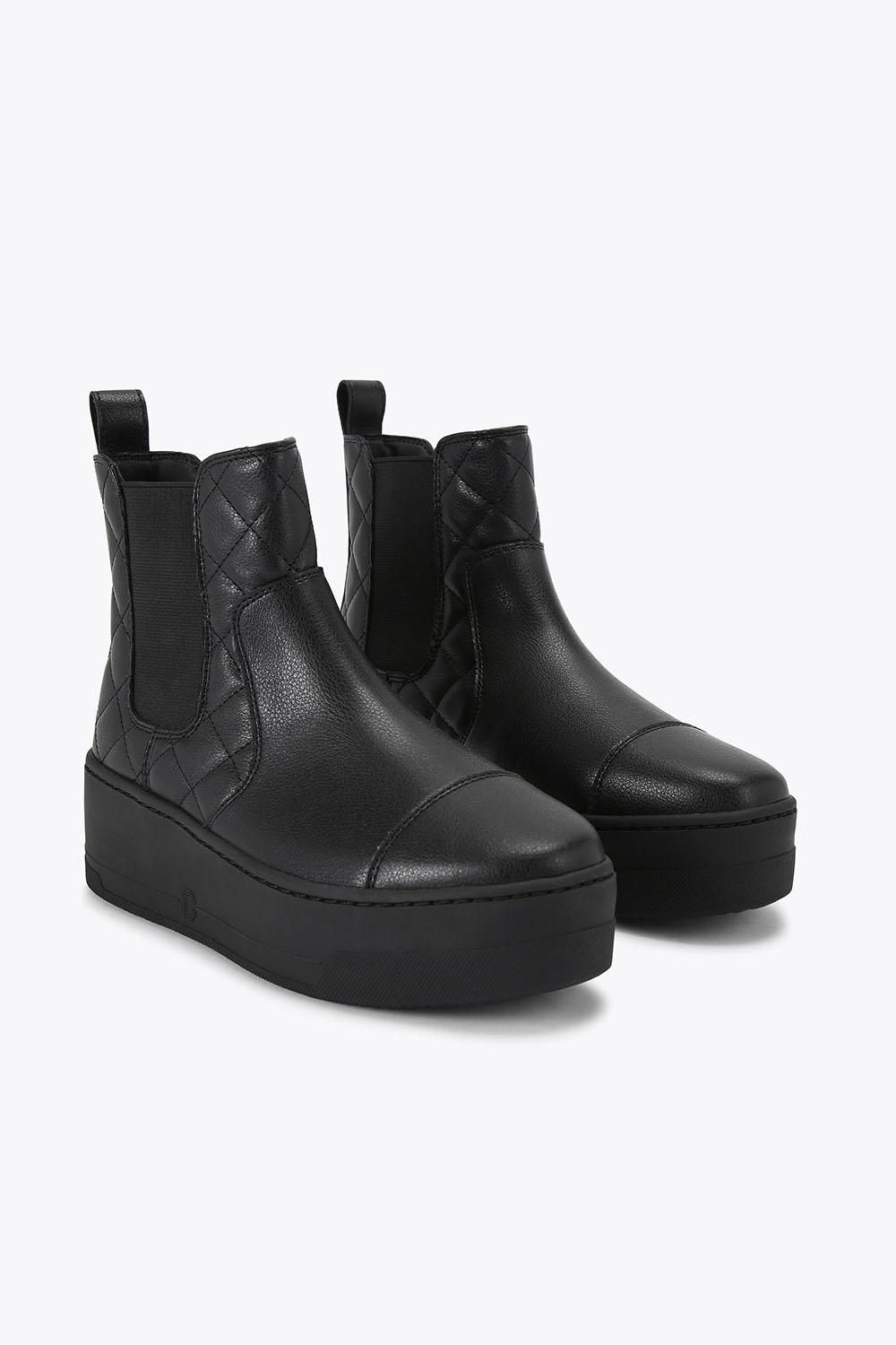 Carvela 'connected Quilt Boot' Boots In Black