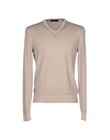 Man Sweater Sand Size 36 Virgin Wool