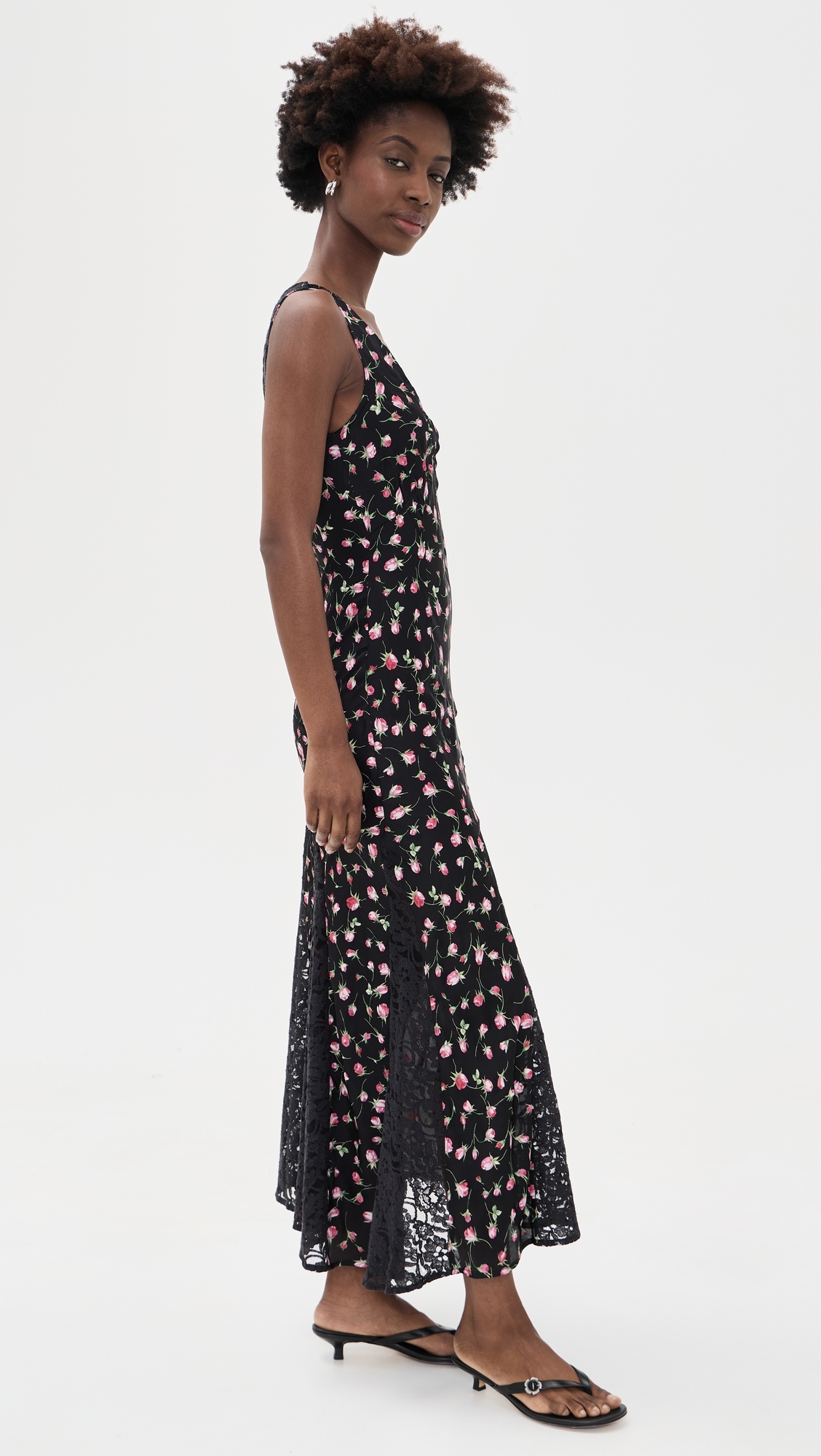 Genevieve Midi Dress Rose