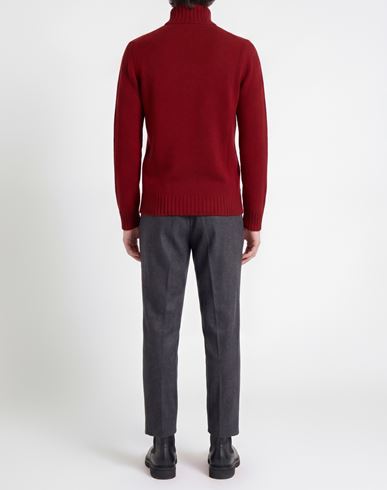 Man Turtleneck Red Size S Wool