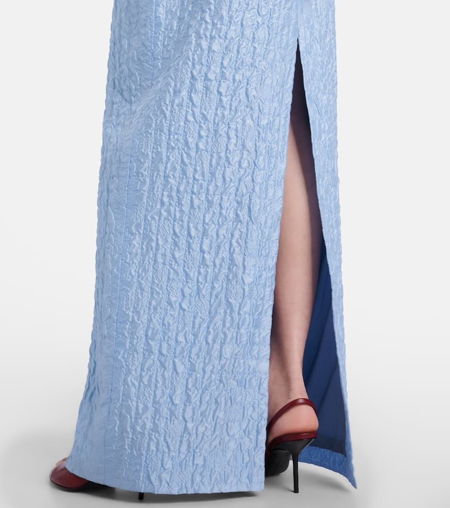 Sharon seersucker gown