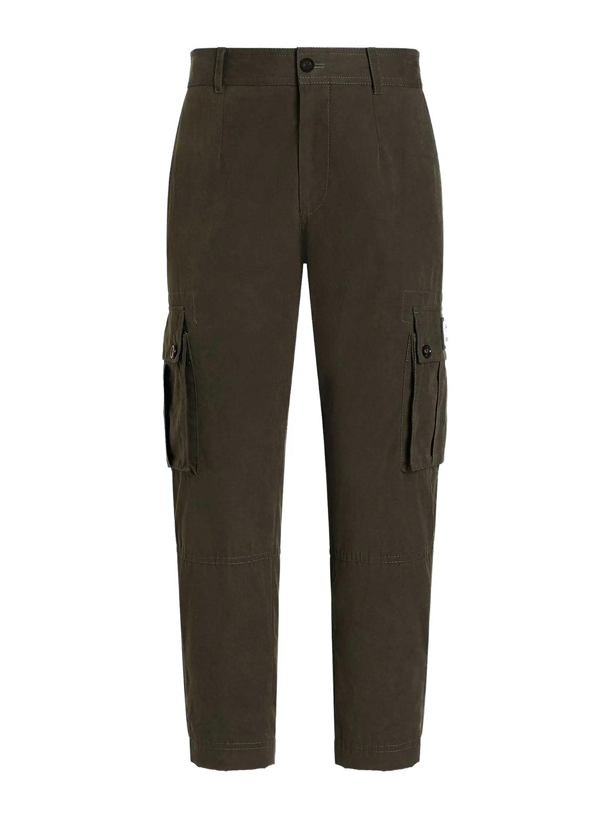 Dolce&Gabbana - trousers cargo pockets button detailing belt loop