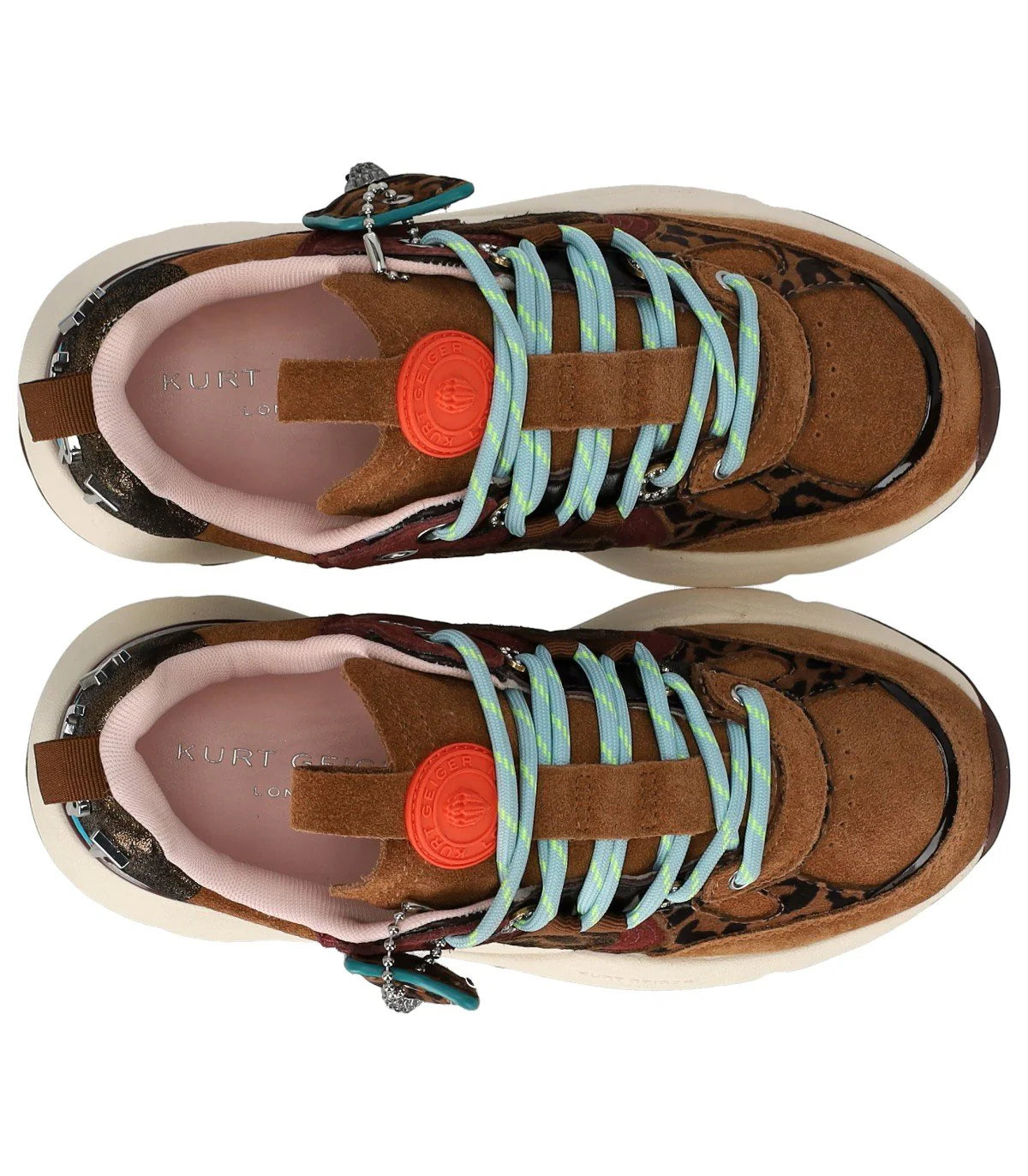 Kurt Geiger Kurt Runner Brown Sneaker