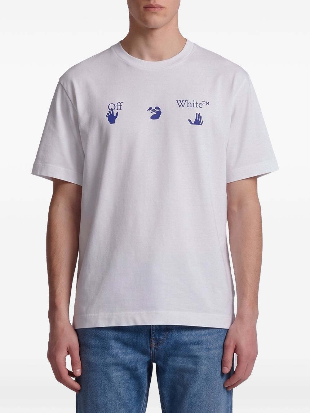 Logo-Embroidered T-Shirt — White