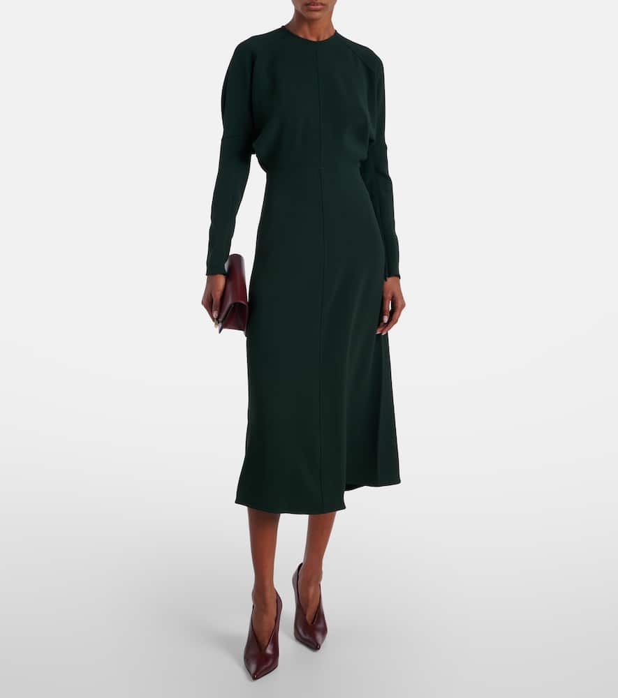 Dolman cady midi dress