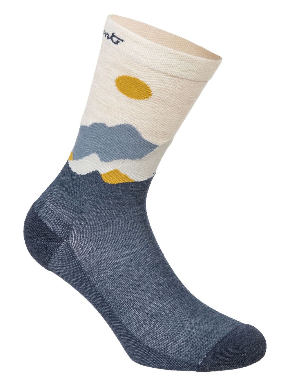 Patterned ankle-length socks - Blue