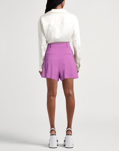 Moschino Couture Woman Shorts & Bermuda Shorts Mauve Size 4 Viscose, Elastane