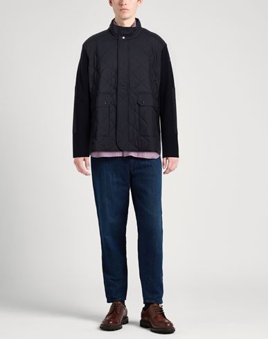 Man Puffer Navy Size XXL Virgin Wool, Polyester