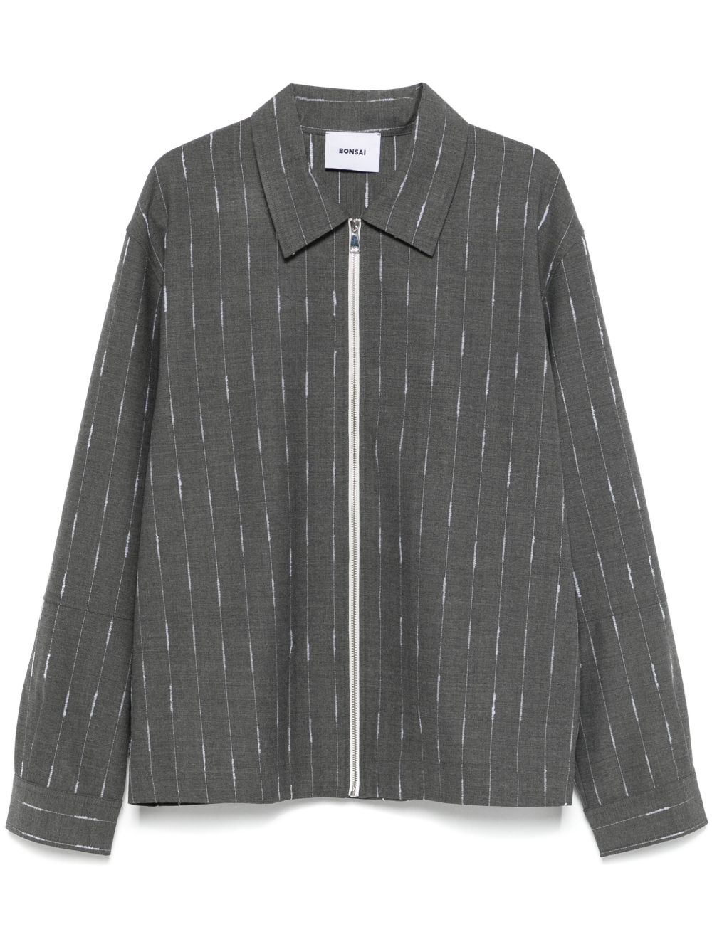 Zip-up shirt - Grey
