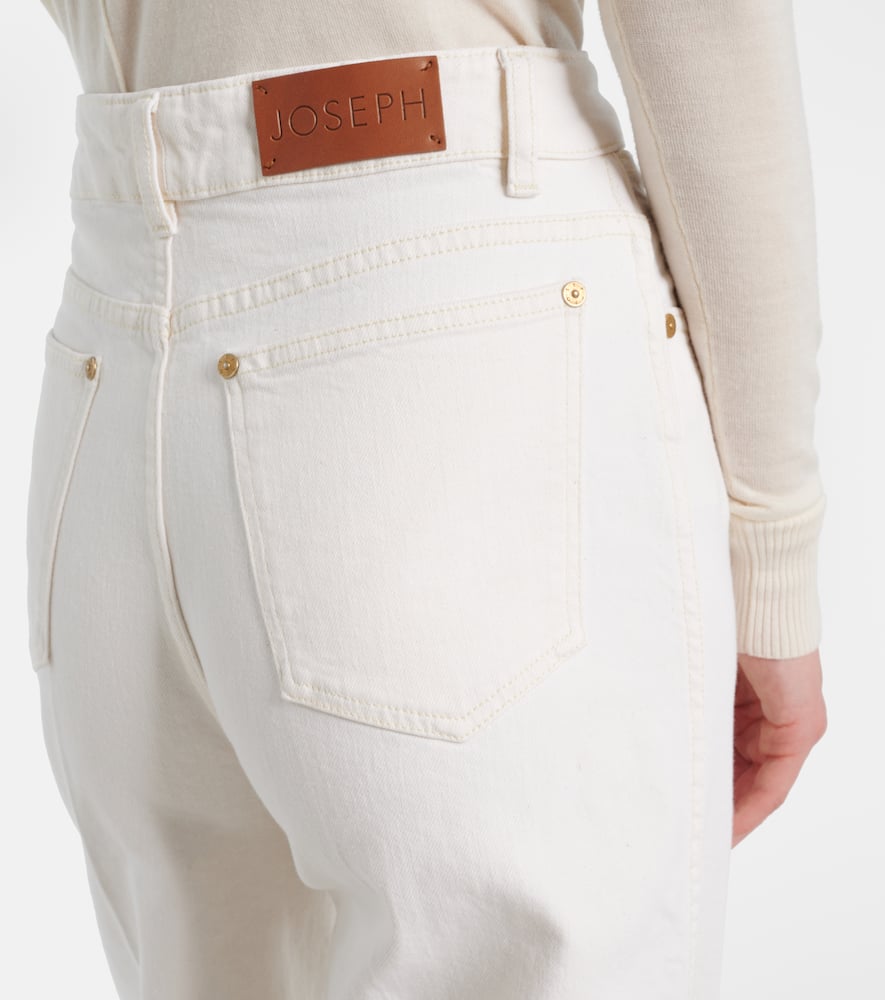 Abbey high-rise wide-leg jeans