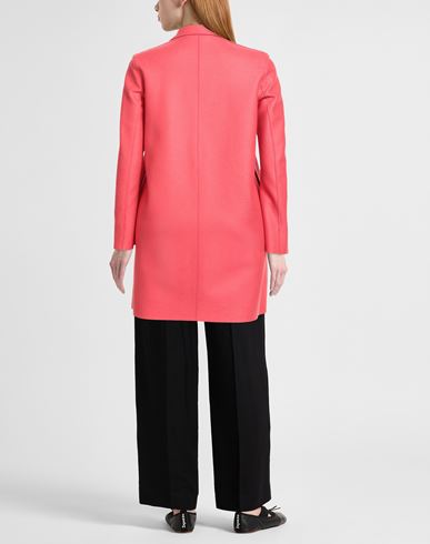 Woman Coat Pink Size 10 Virgin Wool