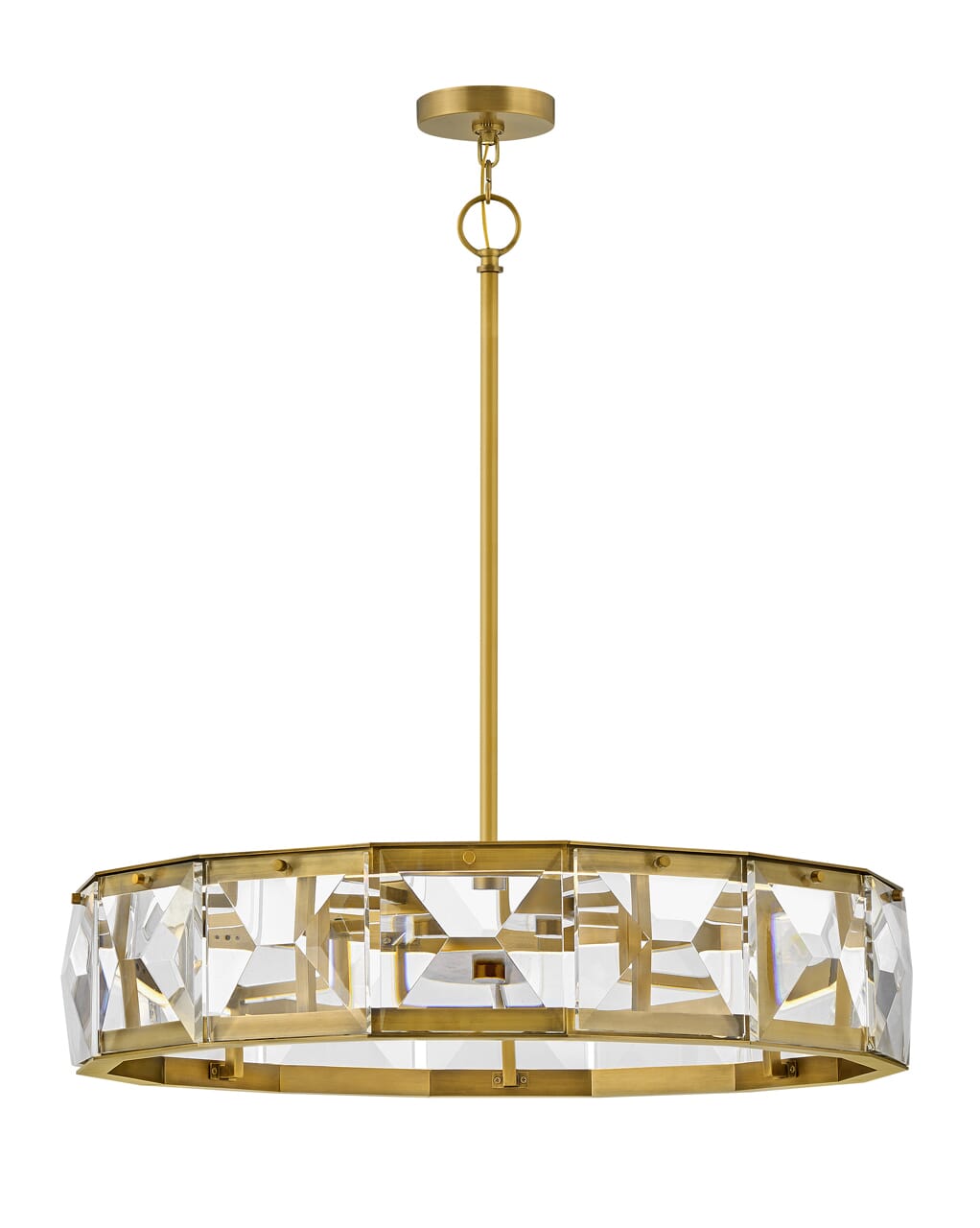 Heritage Brass LED Chandelier from the Jolie Collection