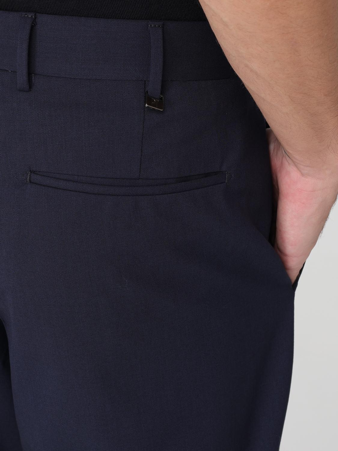 Pants Men color Blue