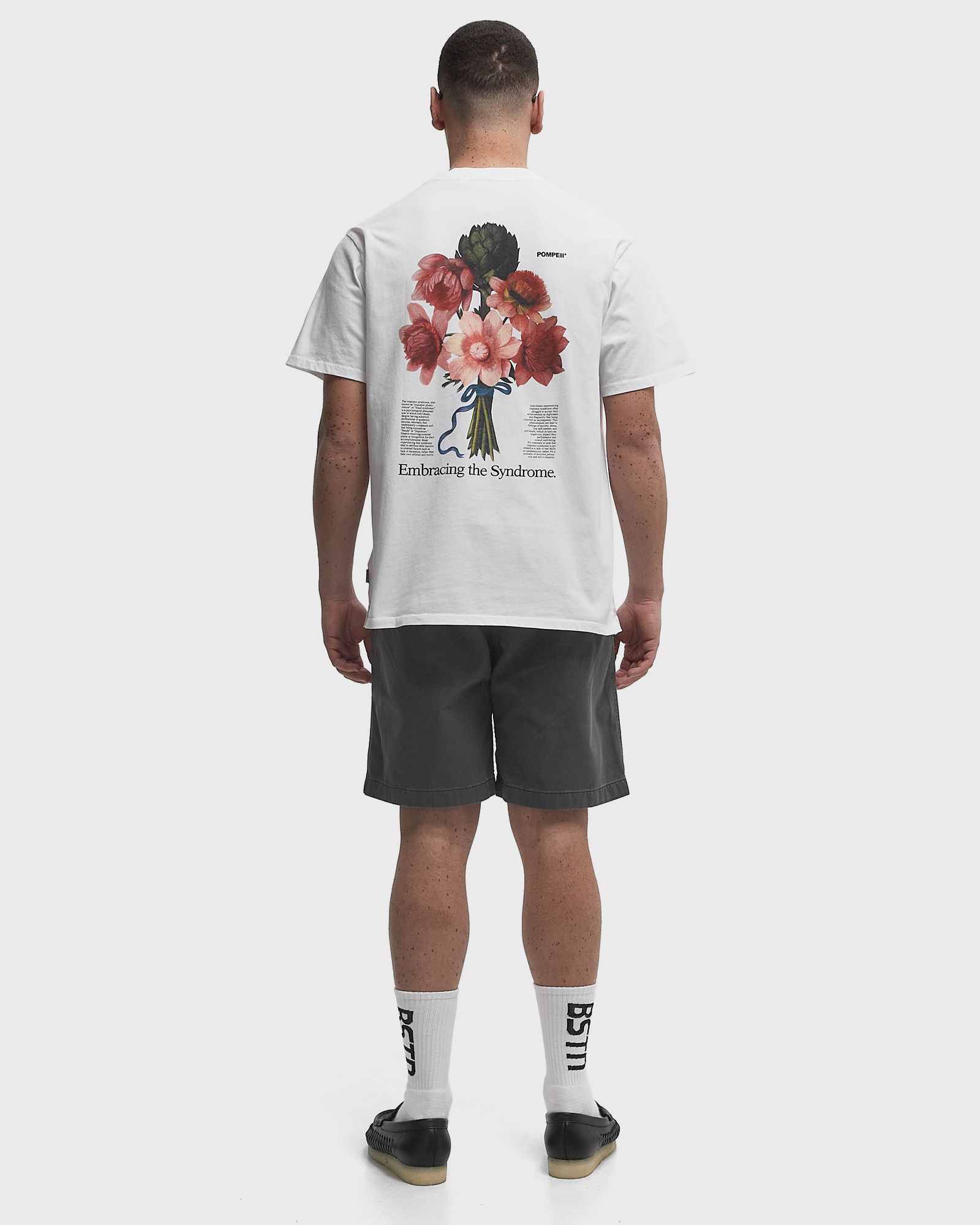IMPOSTOR SYNDROME TEE white male Shortsleeves now available at BSTN