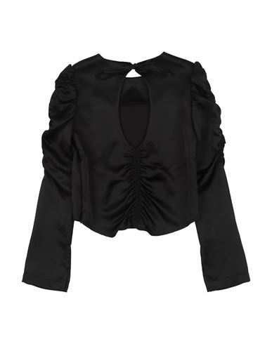 Les Coyotes De Paris Kid Girl Top Black Size 16 Viscose, Polyester