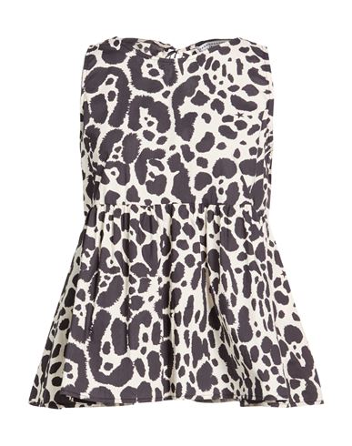 Woman Top Black Size 10 Cotton