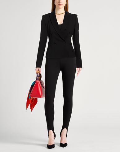 Woman Blazer Black Size 2 Viscose, Polyamide, Elastane
