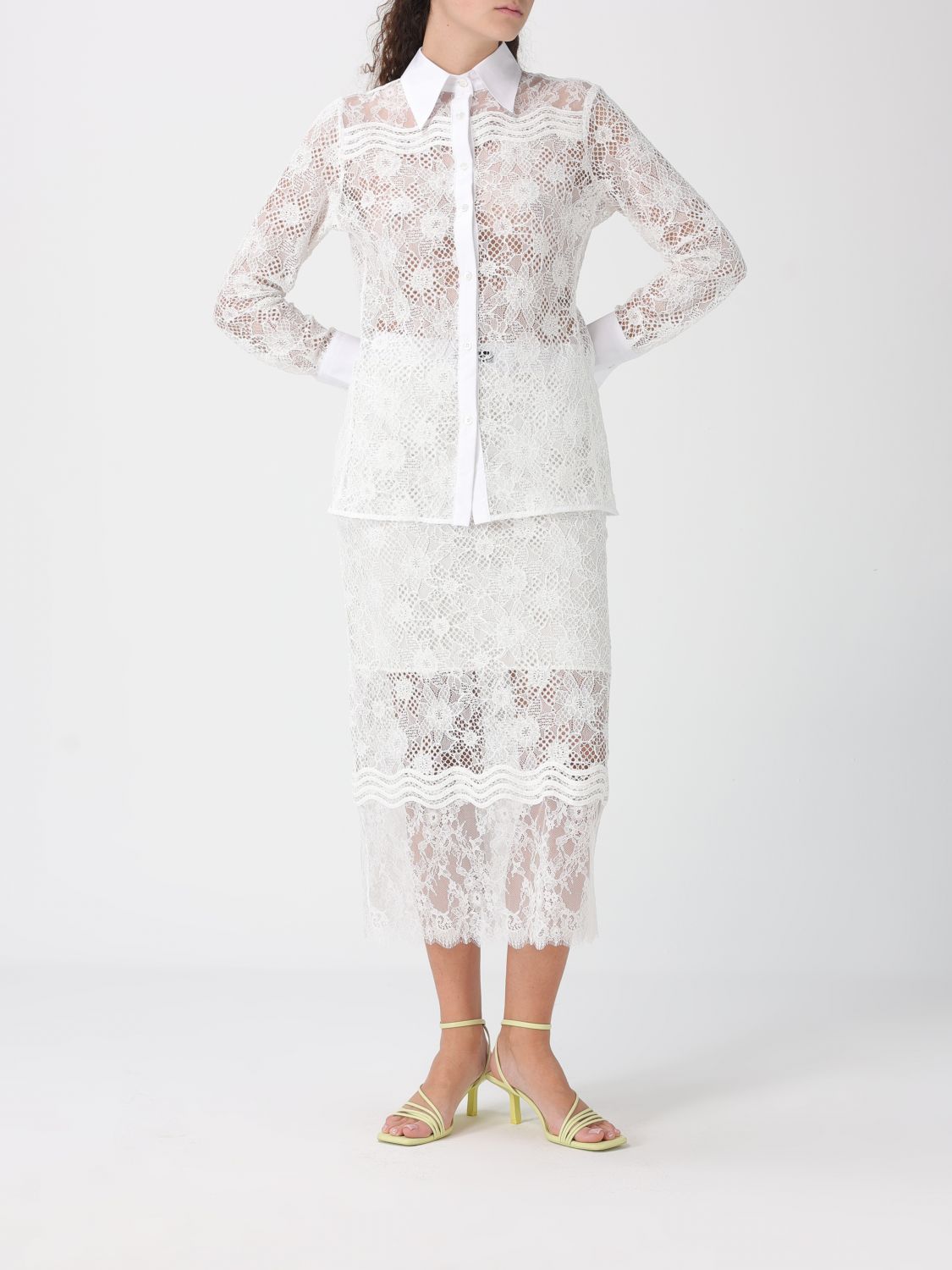 Skirt Woman color White