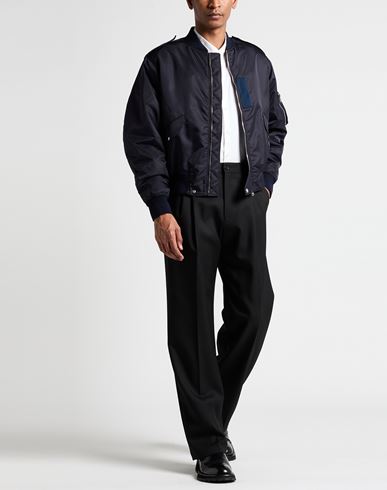 Man Jacket Navy Size 36 Polyamide
