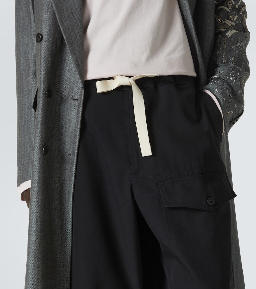 Wool sweatpants