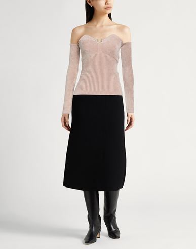 Woman Sweater Beige Size S Viscose, Polyamide