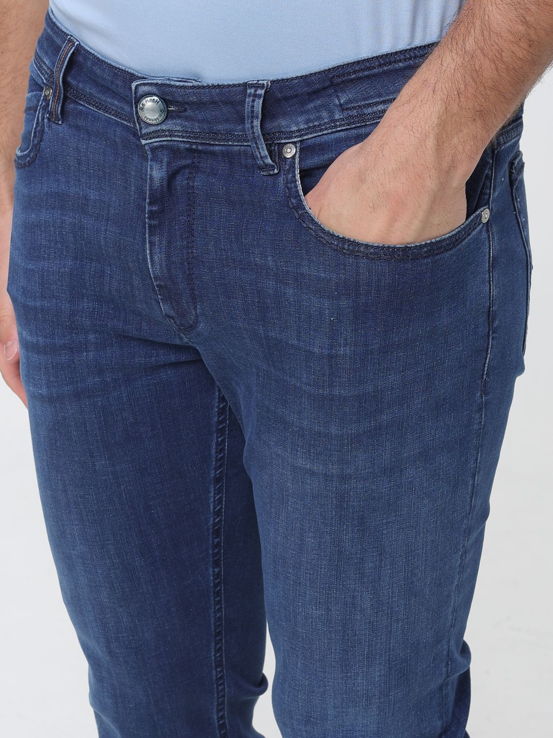 Jeans Men color Blue
