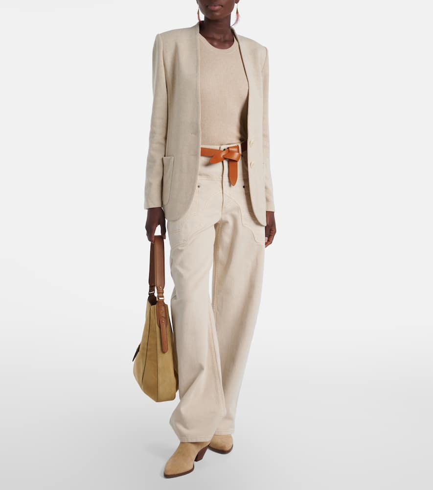 Olivia wool-blend jacket