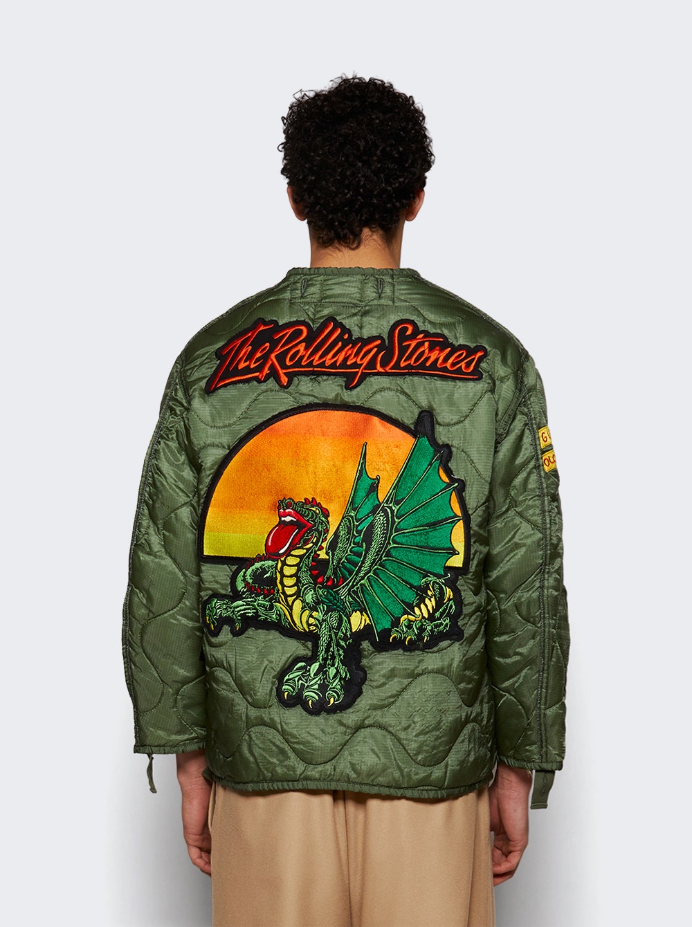 MadeWorn Rolling Stones Liner jacket - Green