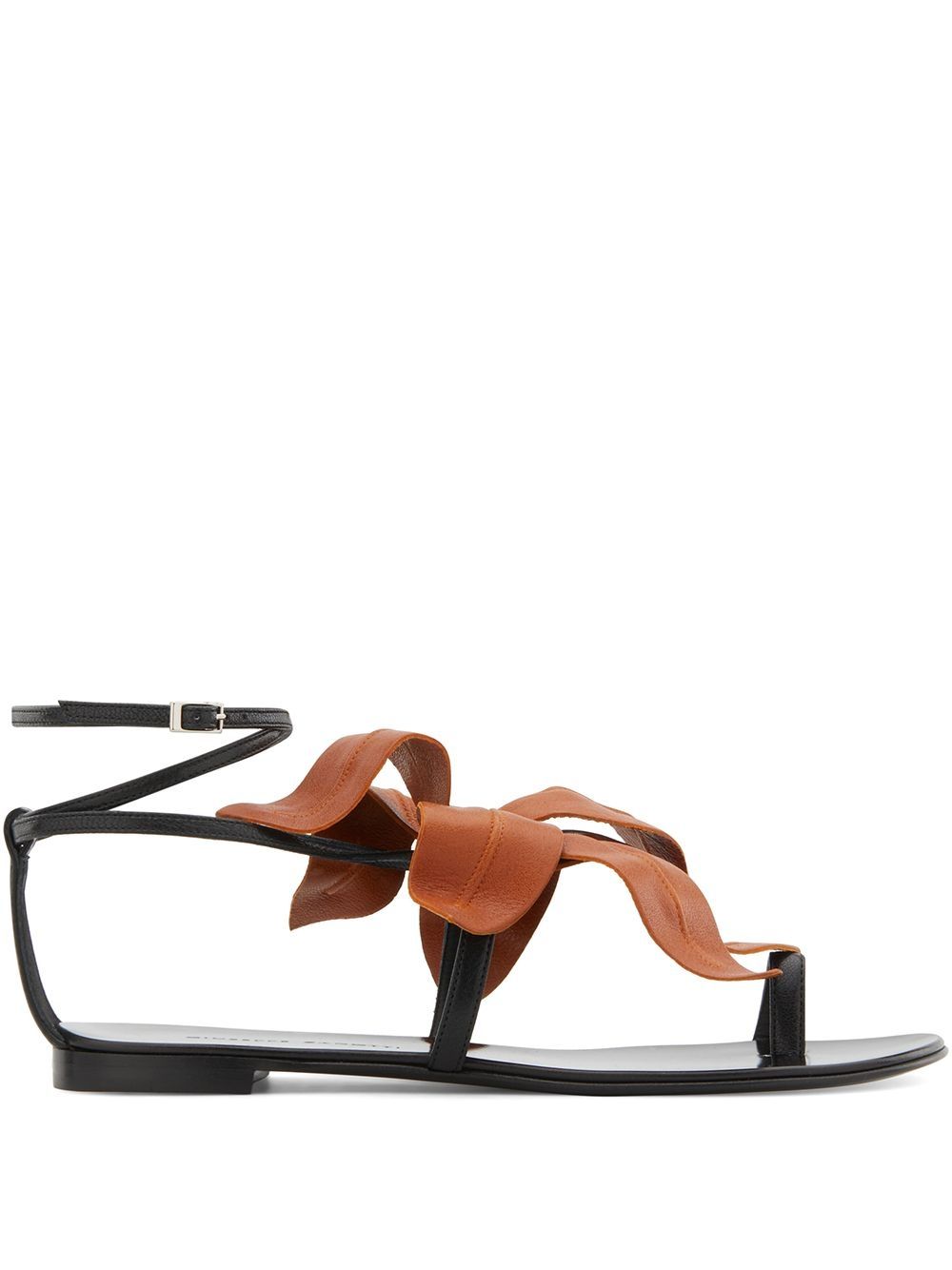Lilium flat sandals - Black