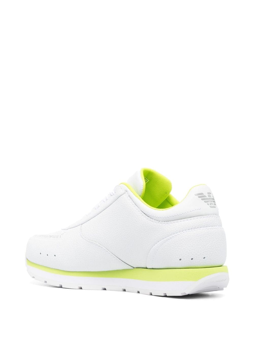 E 'Clat Logo Leather Sneaker