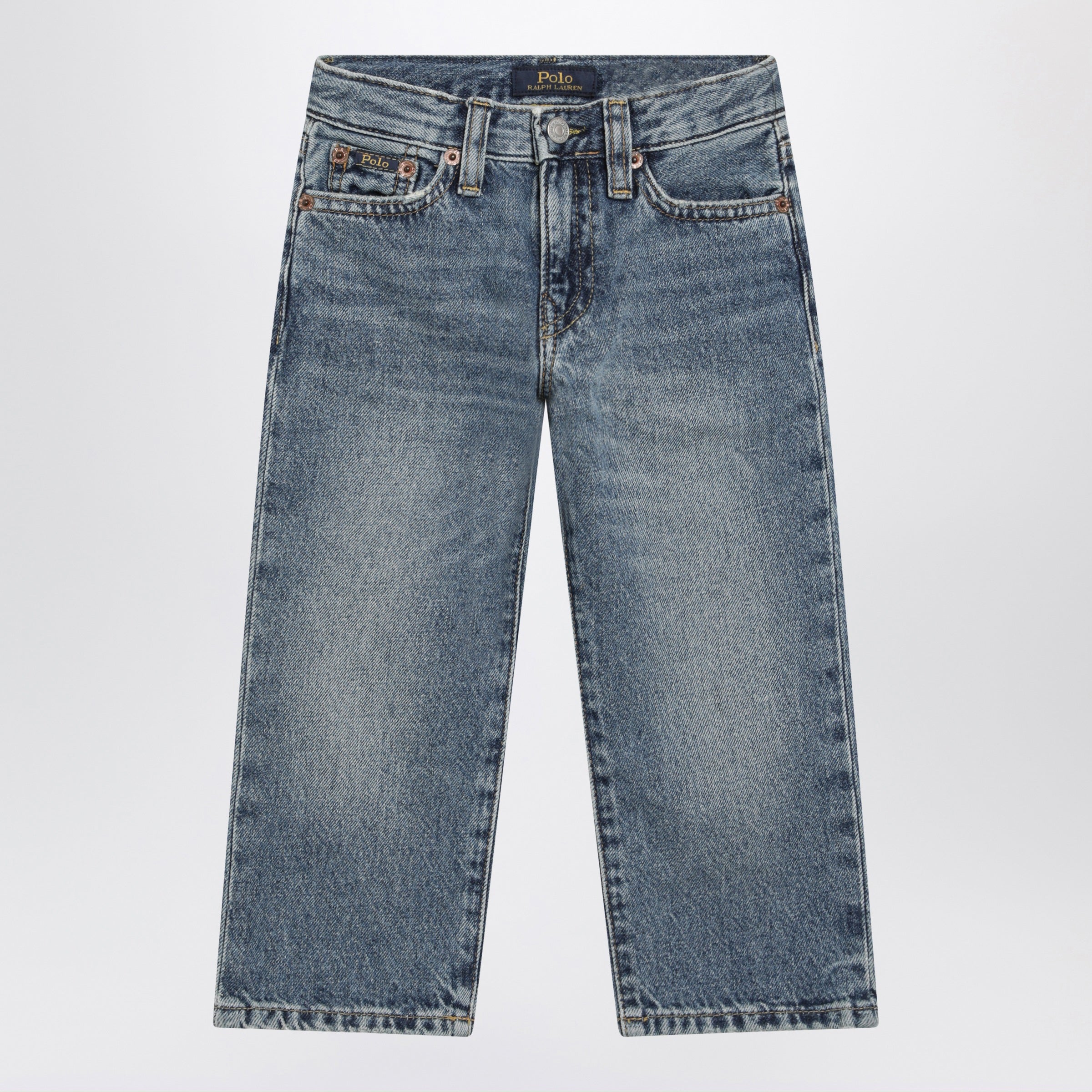 Relaxed Lynwood jeans in slightly stretch denim, Pierson Indigo