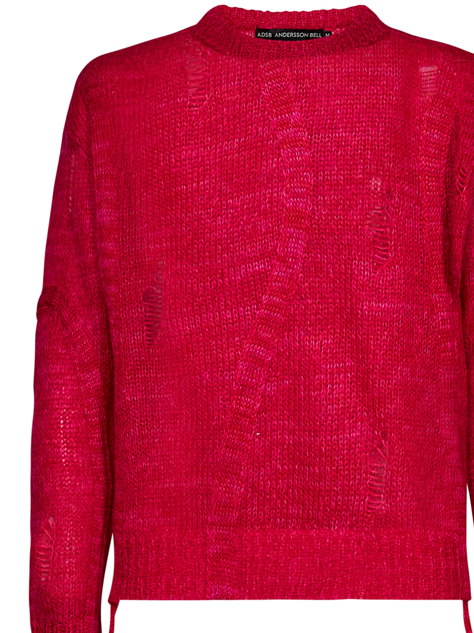 Rundhalspullover - Fuchsia