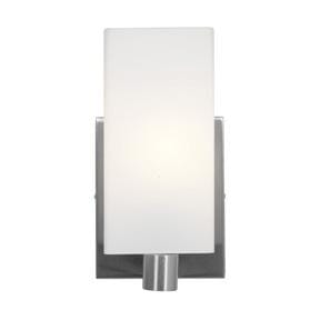 Access Archi 9" Bathroom Vanity Light in Brushed Stee