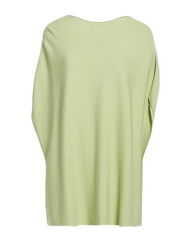 Woman Sweater Light green Size L Cotton, Ecobrass