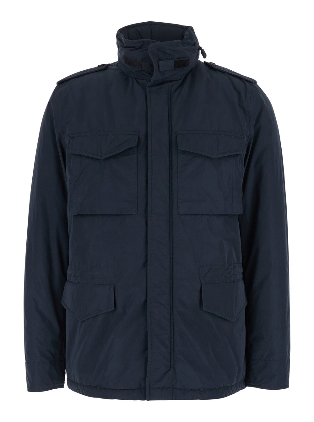 Tech Fabric Jacket — Blue