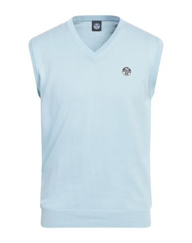North Sails Man Sweater Sky blue Size M Cotton